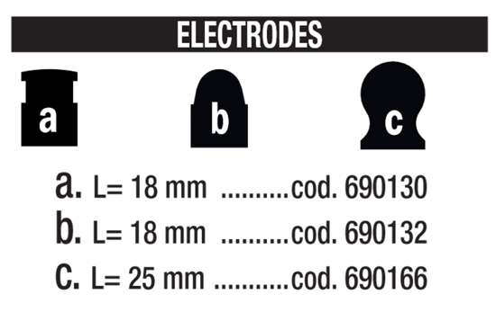 Obrázok z Elektrody Inverspotter 140000