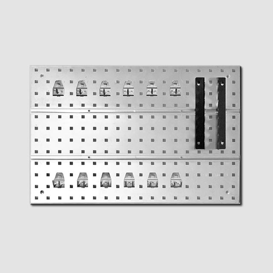 Obrázok z Závěsná stěna s držáky 1 díl 575x385mm