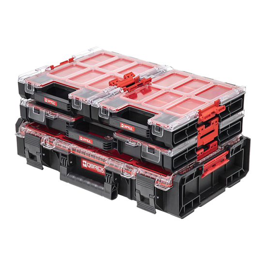 Obrázok z Organizér plastový set - P90620 2ks, P90619 1ks, P90616 1ks  Qbrick One